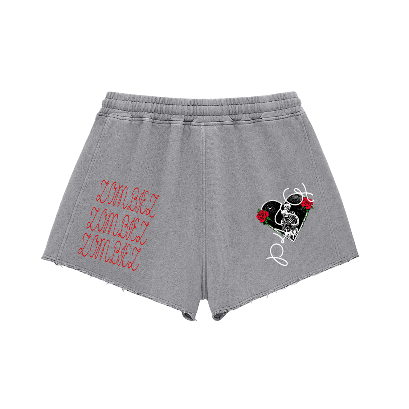 Snow Washed Raw Edge THZBZ Shorts